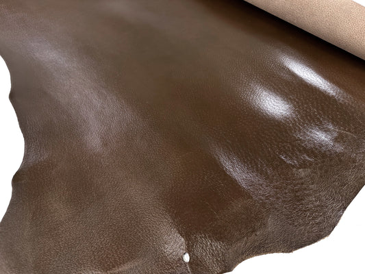 Pig Natural Tanned Dark Brown