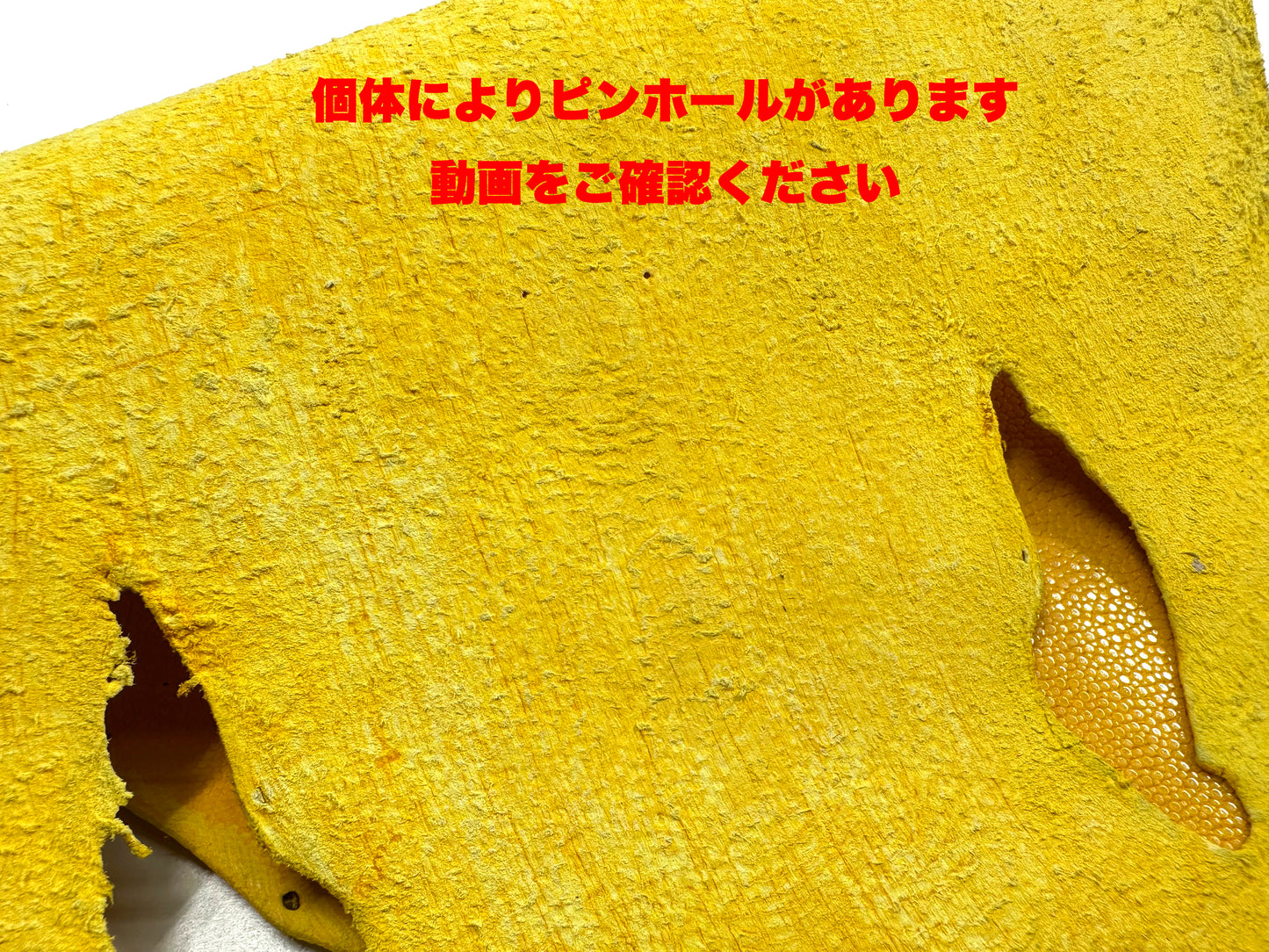 スティングレイ(エイ革)6号 銀スリ #5 赤