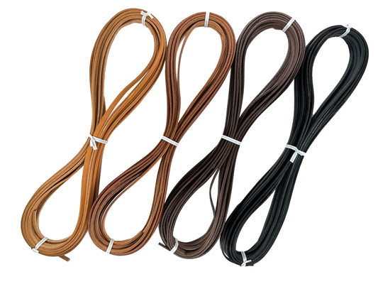 Genuine tanned leather tape 5mm 10M K105