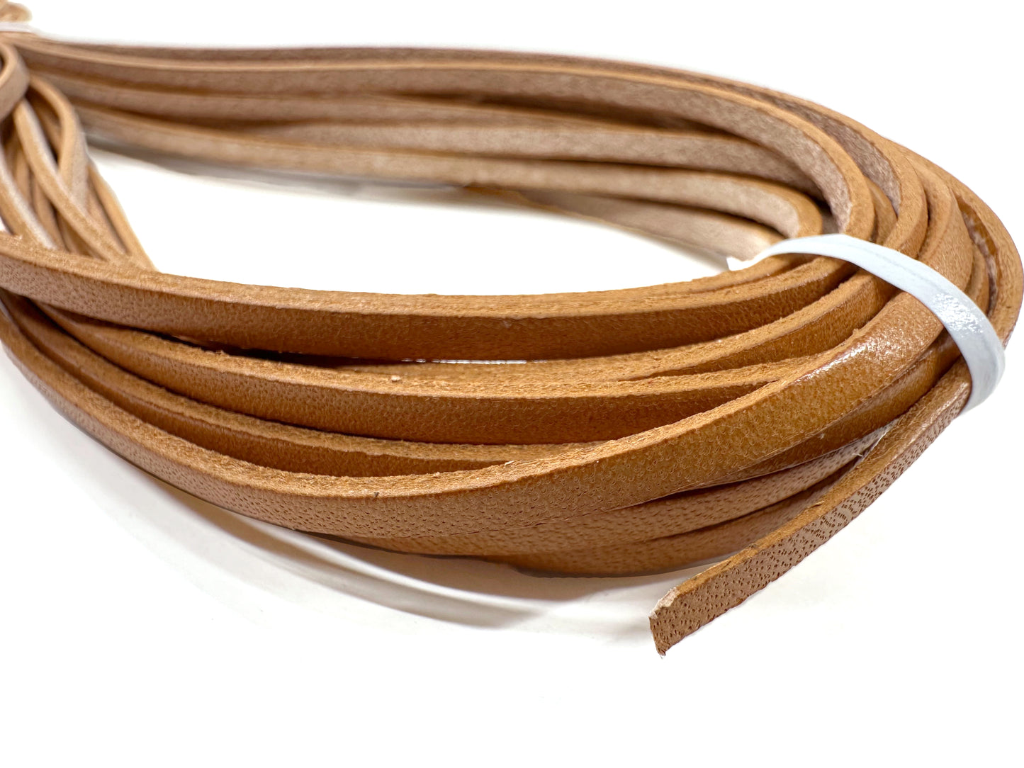 Genuine tanned leather tape 3mm 10M K103