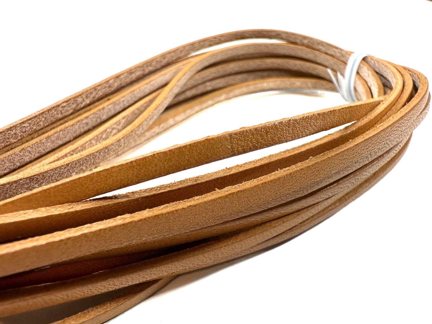 Genuine tanned leather tape 3mm 10M K103