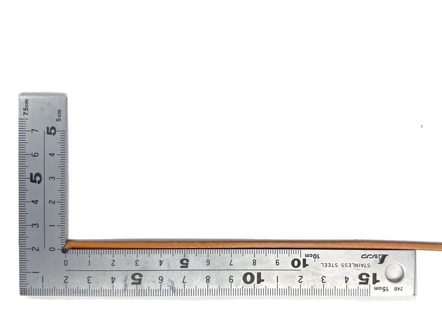 Genuine tanned leather tape 3mm 10M K103