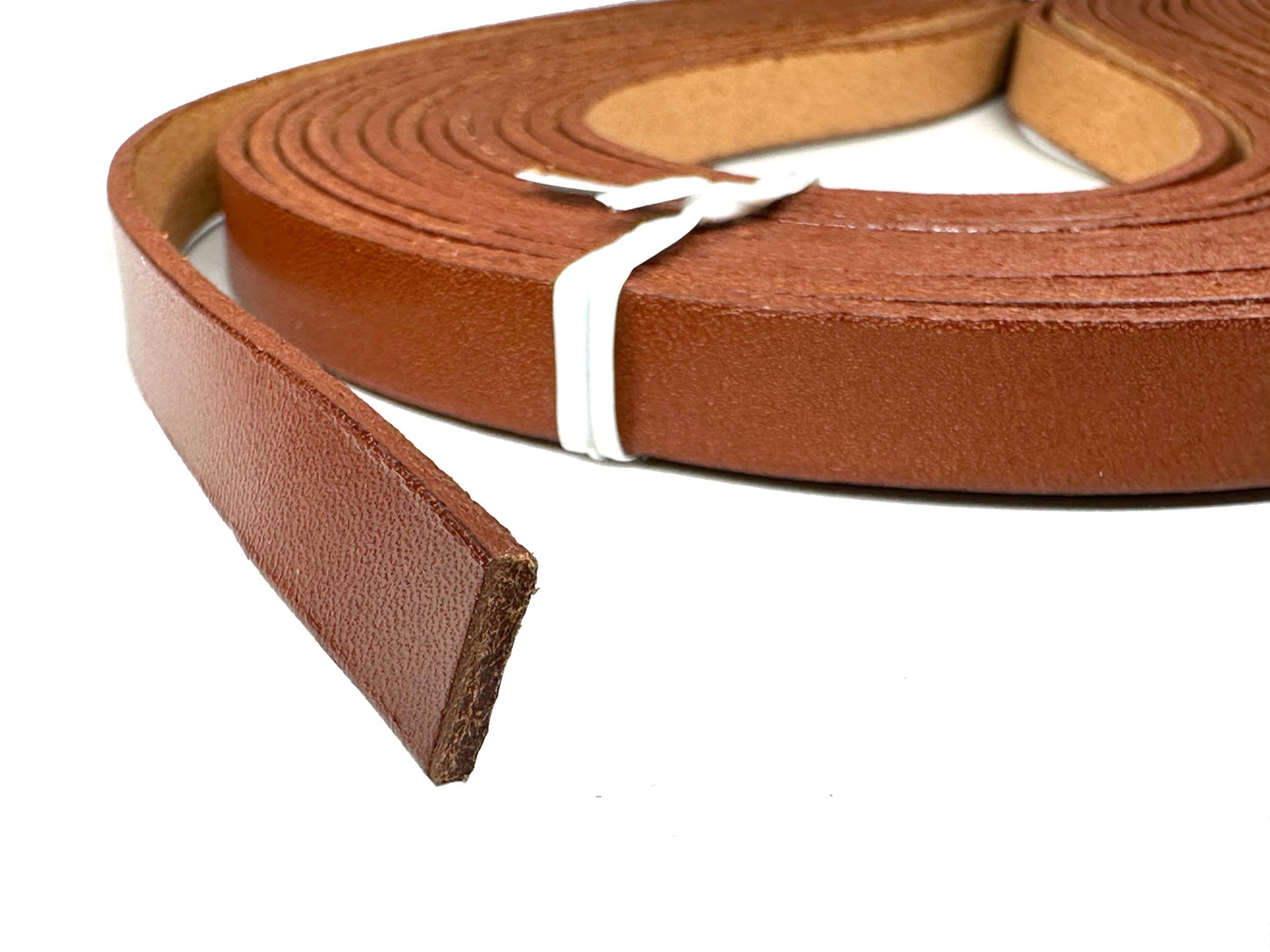 Genuine tanned leather tape 10mm 10M K110