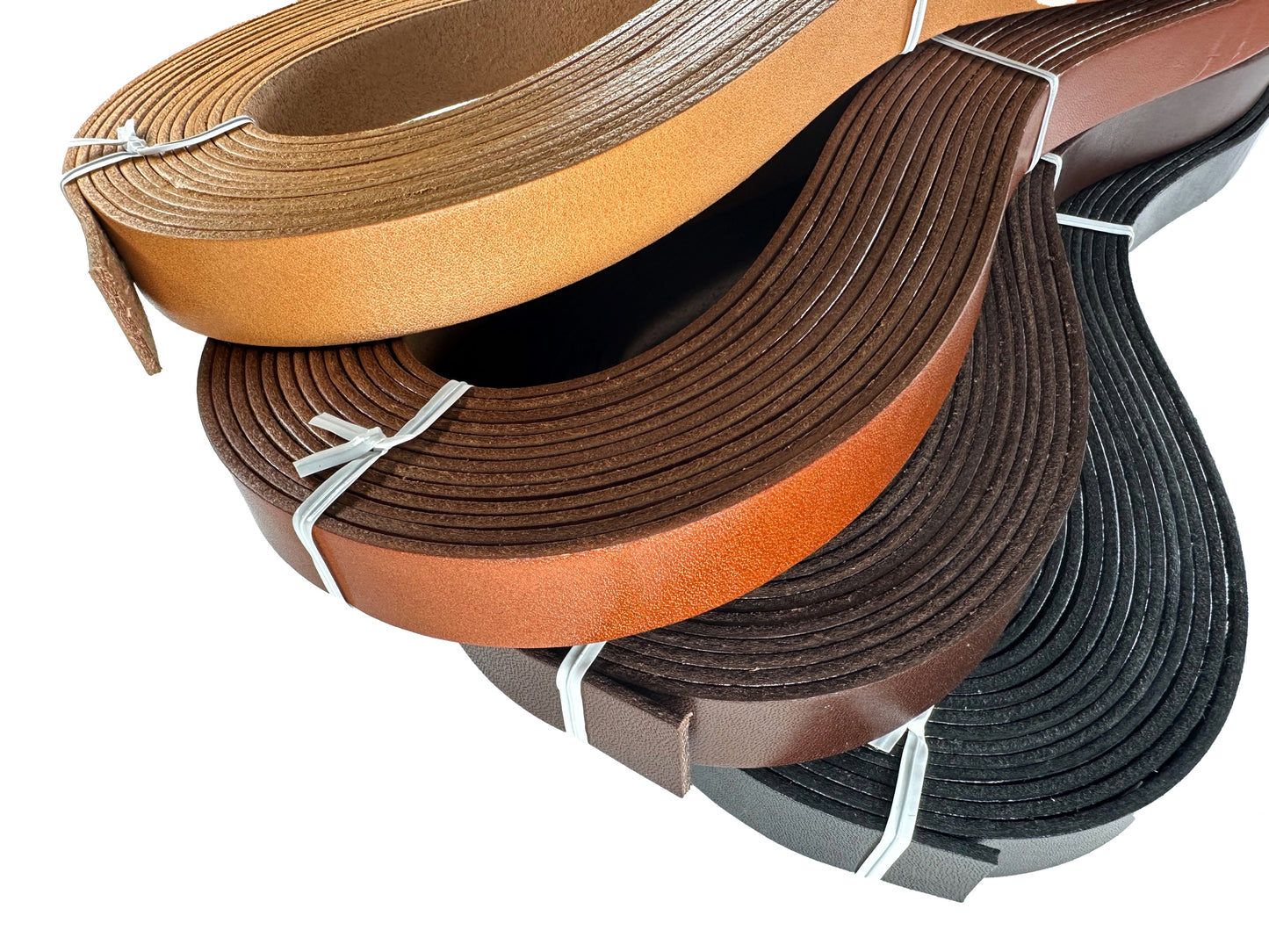 Genuine tanned leather tape 20mm 10M K120