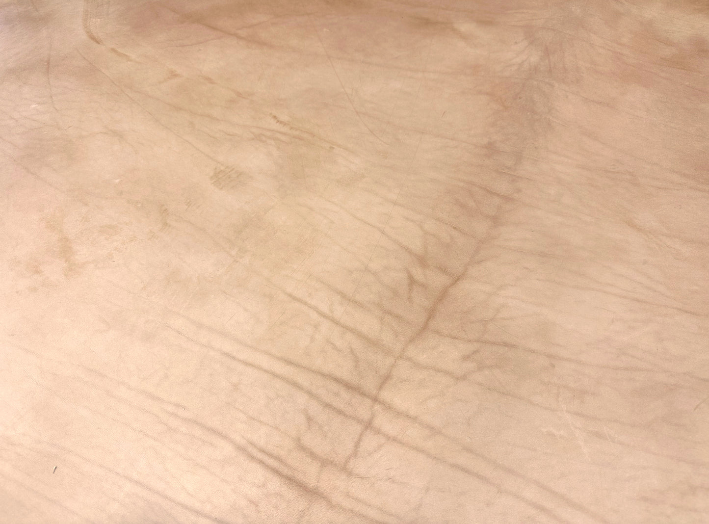 昭南皮革 Wショルダー 厚口ヌメ #生成り