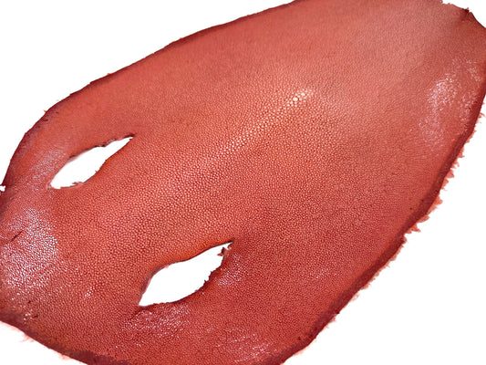 Stingray leather 9inch Ginsuri #3 Orange