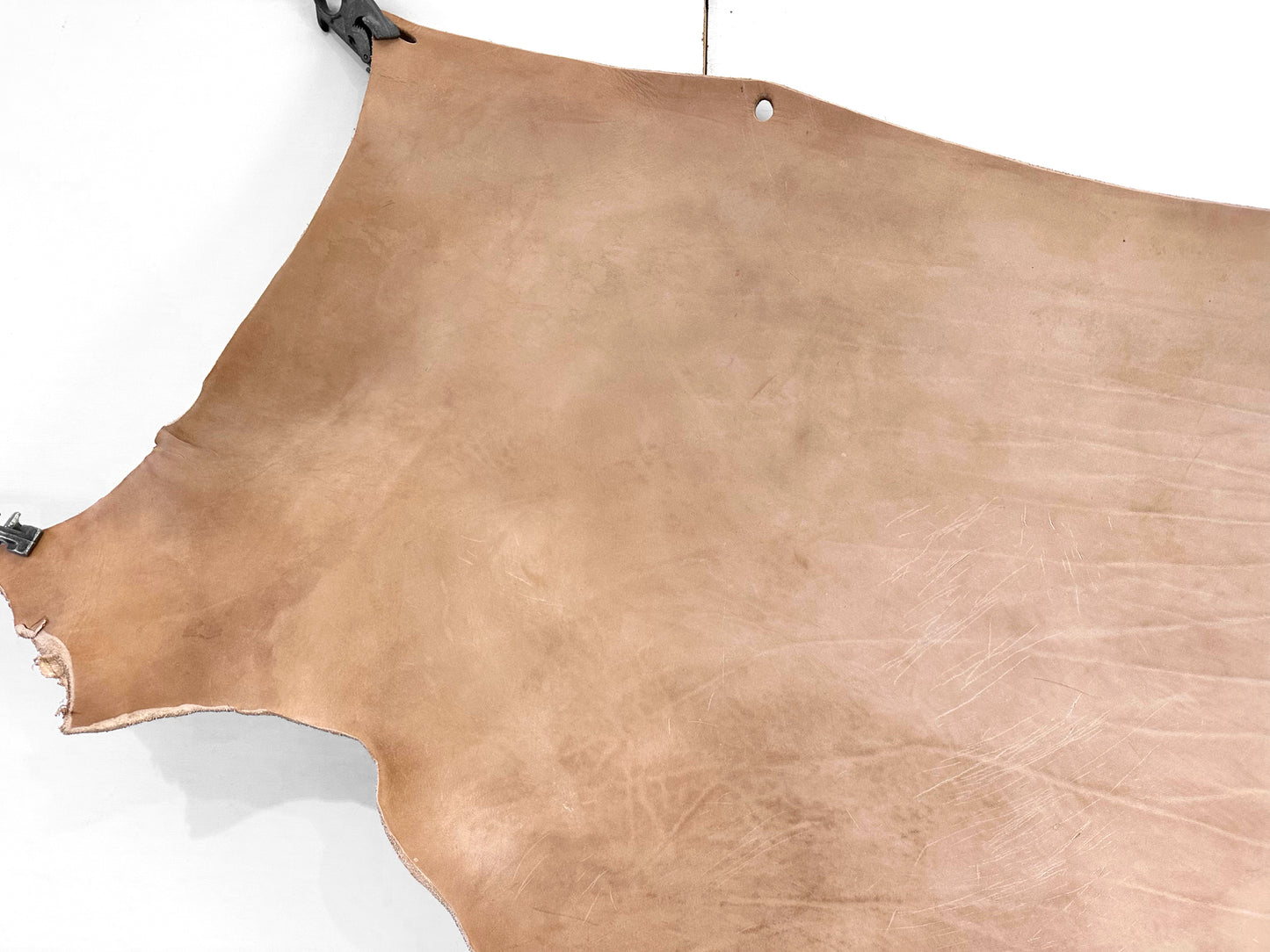 Defective item Shonan leather double shoulder bag #natural color 124ds