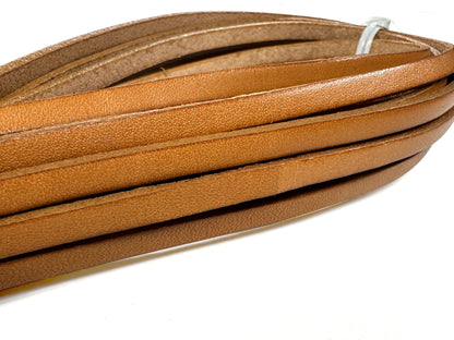 Genuine tanned leather tape 5mm 10M K105