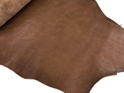MW Natural Tanned Shrink Leather #3 Choco