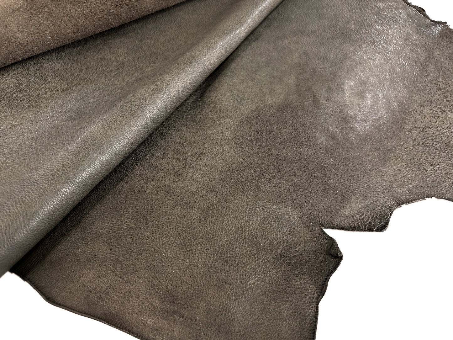 MW Natural Tanned Shrink Leather #7 Gray