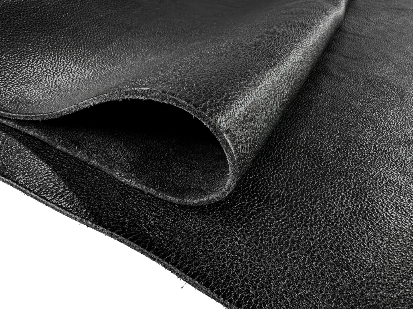 MW Natural Tanned Shrink Leather #8 Black