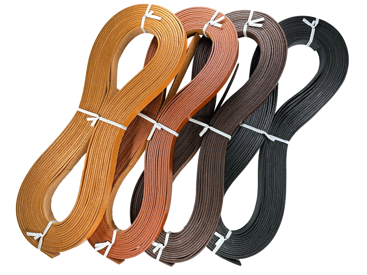Genuine tanned leather tape 15mm 10M K115