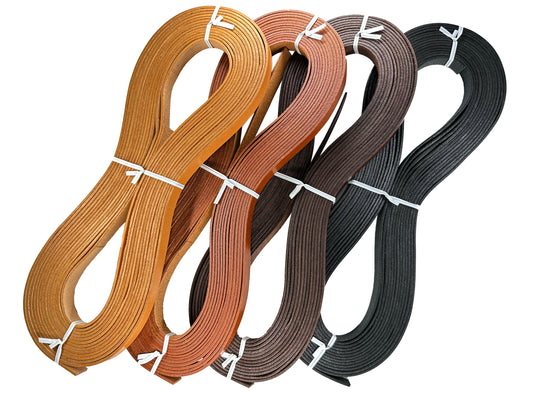 Genuine tanned leather tape 15mm 10M K115