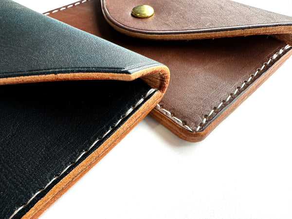 MW茶芯丘染めヌメ　#1　チョコ　MW Teacore Vagitable Tanned Leather #Choco