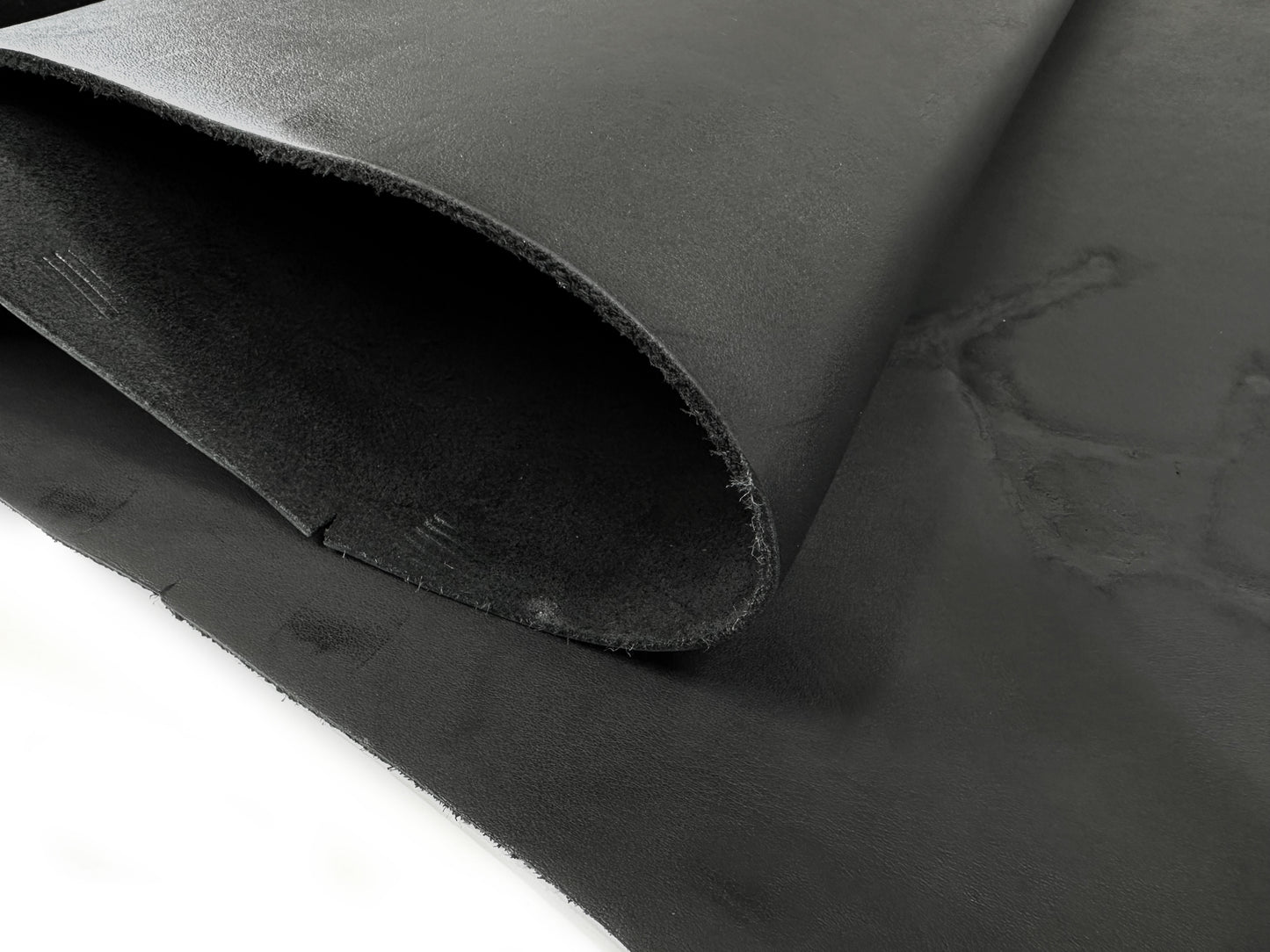 Novose #6 Black Hand Waxed Leather