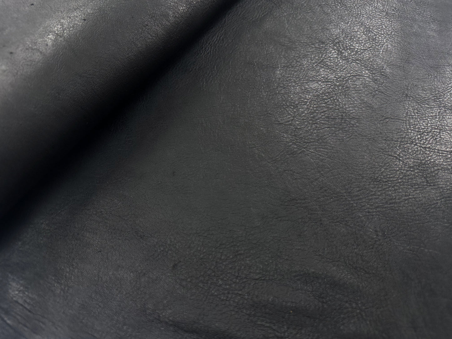 Tanned horse leather #3 Black