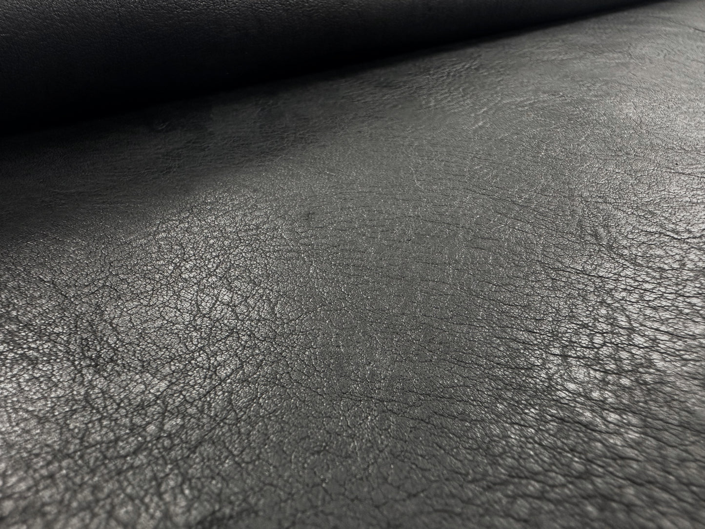 Tanned horse leather #3 Black