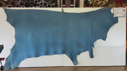 [Limited stock] [Outlet item] Novose #5 Blue Hand Waxed Leather