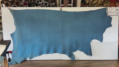 [Limited stock] [Outlet item] Novose #5 Blue Hand Waxed Leather