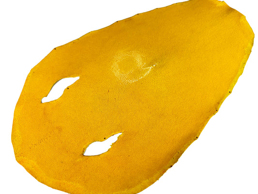 Stingray leather 9inch Ginsuri #2 Yellow