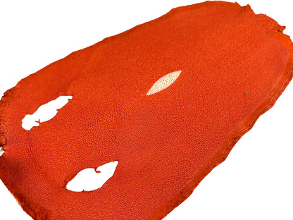 Stingray leather 9inch #3 Orange