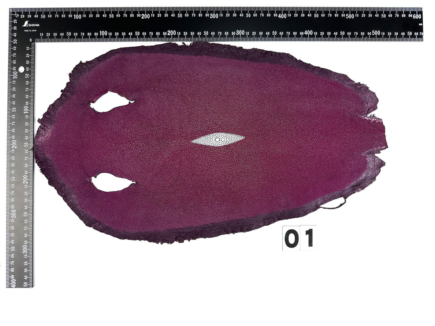 Stingray leather 9inch #8 Purple