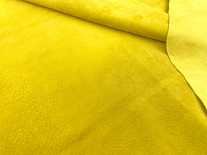 豚スエード A6 黄色 Pig Suede Yellow