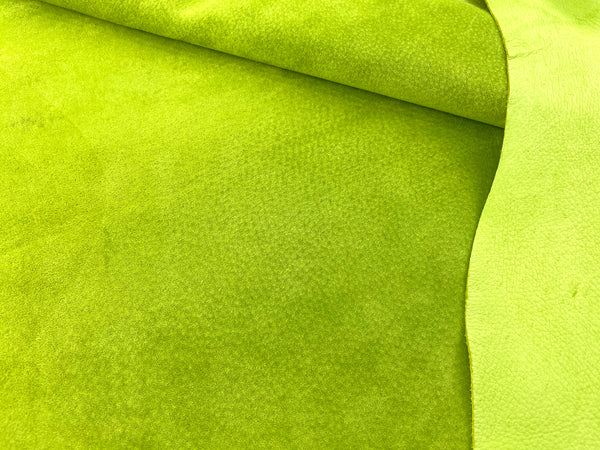 豚スエード C19 若草 Pig Suede Bright Green