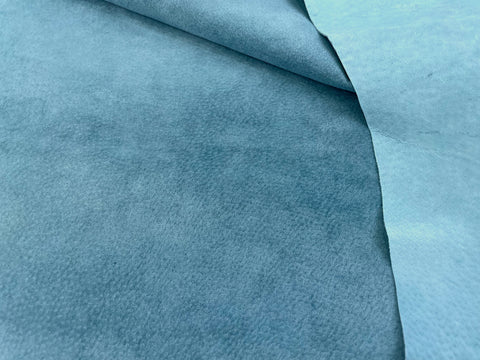 豚スエード E10 ブルー Pig Suede Blue