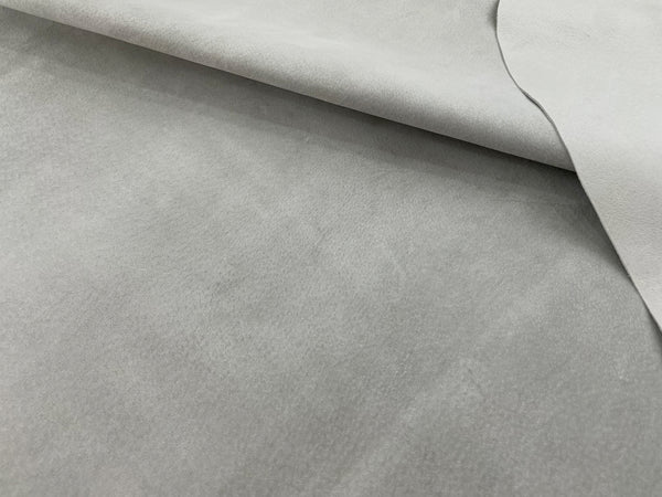 豚スエード F18 薄グレー Pig Suede Light Gray