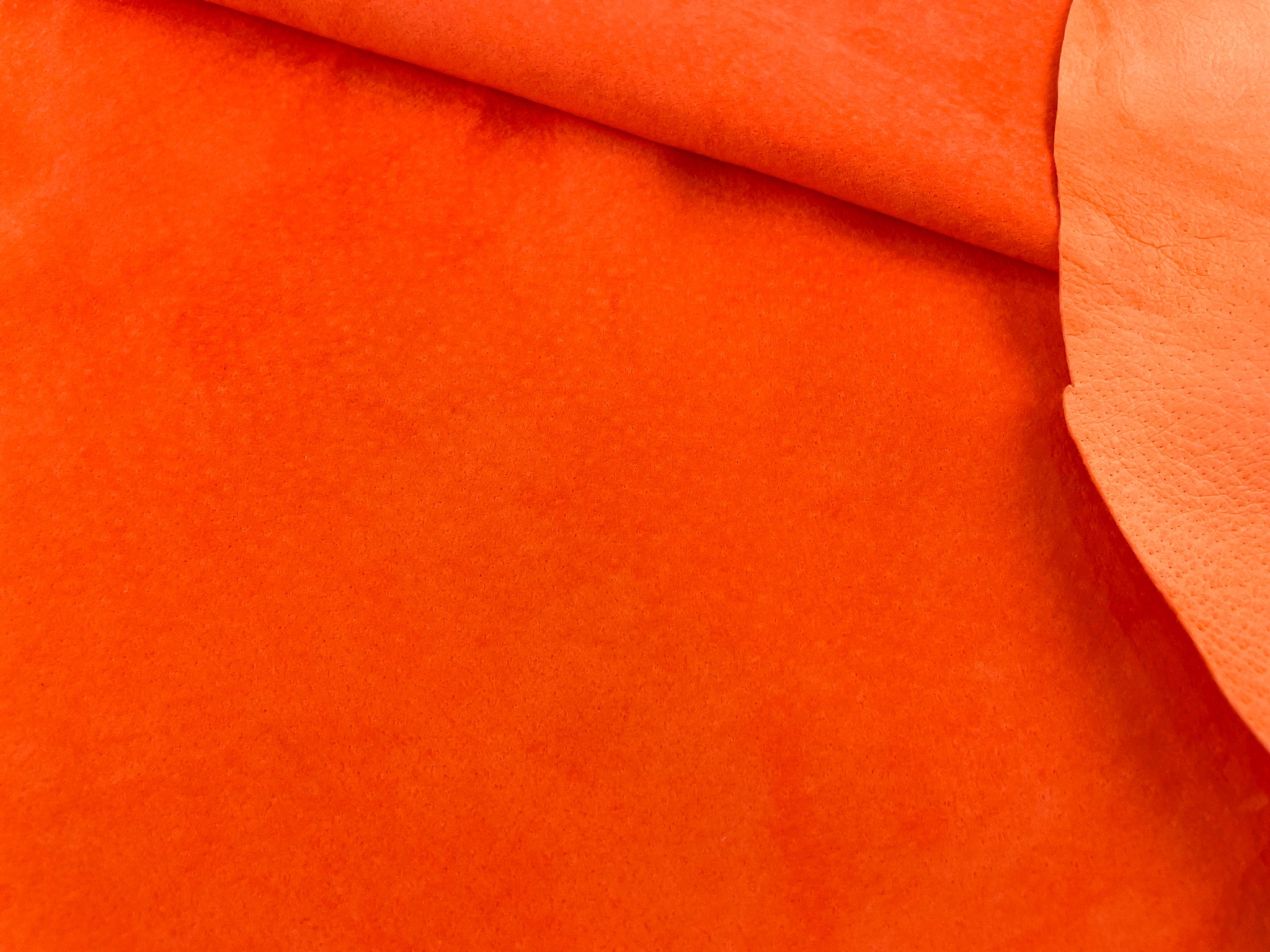豚スエード H6 パステルオレンジ Pig Suede Pastel Orange